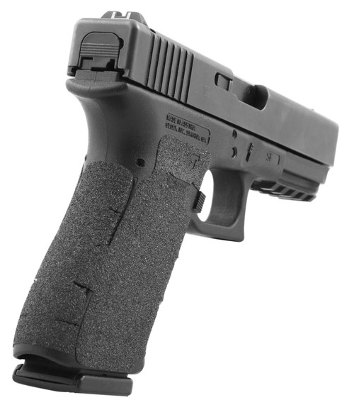 Talon 384G Black Textured Granulate Grip for Glock Gen5 19/23/32/38/44 Large Backstrap