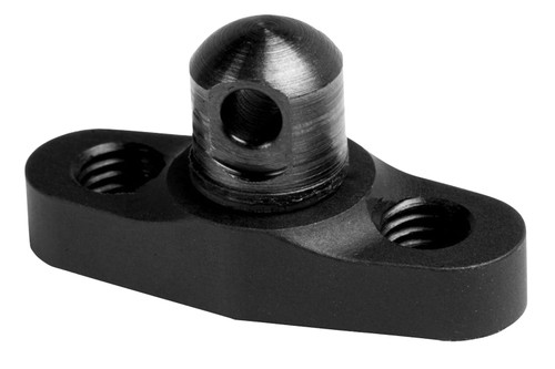 GrovTec GTSW111 6061 Aluminum Black Anodized KeyMod Flanged Stud Mount