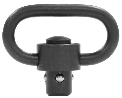 GrovTec GTSW314 Heavy Duty Push Button Steel Swivel 1.25" Black Nitride