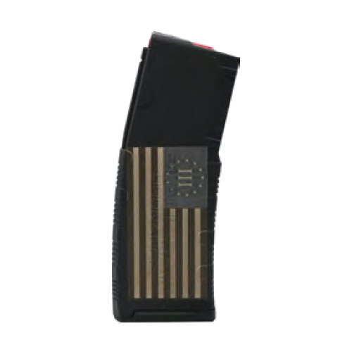 Black Rain Ordnance 3 Percent Flag Edition 5.56x45 NATO 30-Round Polymer AR Mag