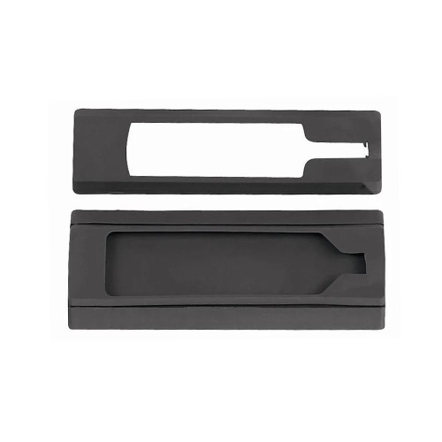 Weaver Rail Cover with Pressure Switch Mount - Picatinny Spec Black