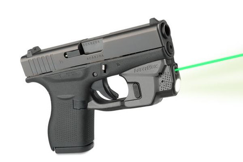 Glock 42/43 LaserMax CenterFire Green Laser Light Combo with GripSense Activation