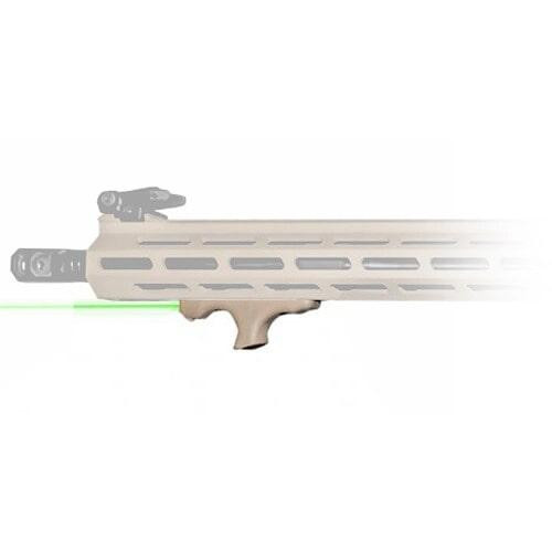 Viridian HS1 FDE AR Hand Stop with Green Laser - Picatinny Compatible