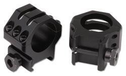 Weaver Aluminum 6-Hole Tactical Scope Rings Matte 30mm Low Profile