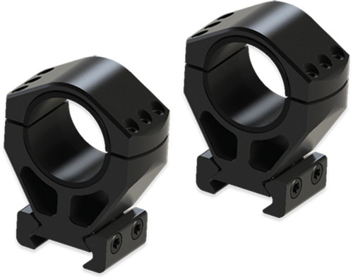 Burris XTR Signature Scope Ring Set Pos-Align Offset Inserts 1 inch Extra High Matte Aluminum
