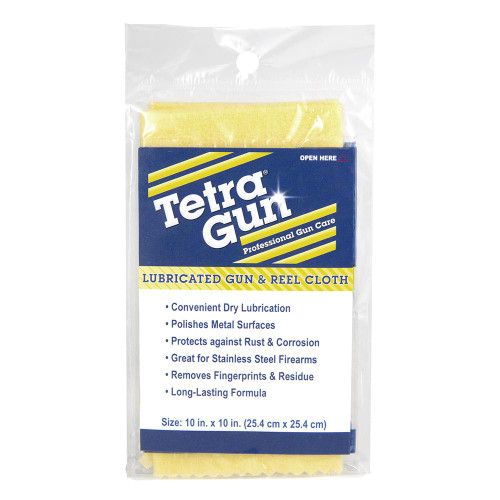 Tetra Gun Lubricating Cloth for Gun and Reel - Long-Lasting Formula