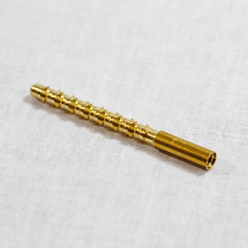J. Dewey .30 Caliber Brass Parker Hale Jag 12/28 Female Thread Cleaning Rod Accessory