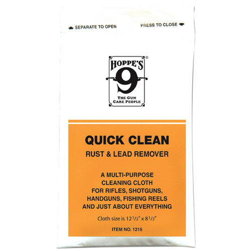 Hoppe's Rust & Lead Remover Quick Clean Wipe Cloth