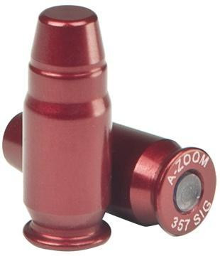 A-Zoom .357 SIG Solid Aluminum Snap Caps 5/ct