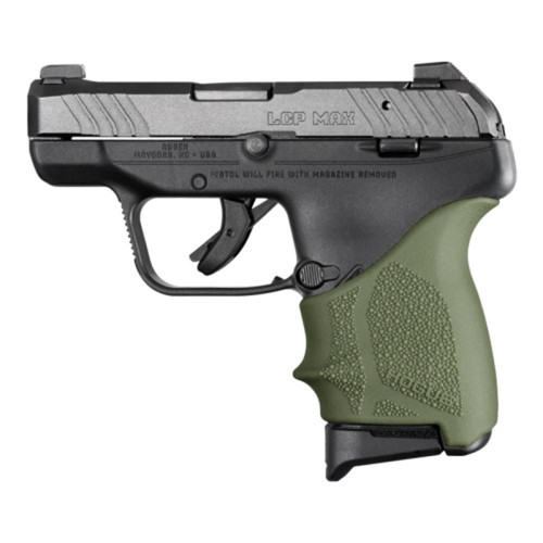 Hogue Beavertail HandAll Grip Sleeve Ruger LCP Max in OD Green