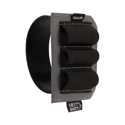 Allen Next Shot Shell Carrier Band for Shotgun Buttstock Black Grey