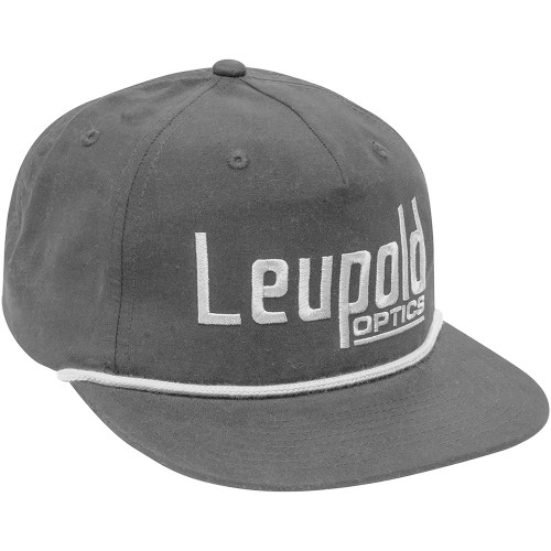 Leupold Retro Roper Cotton/Nylon Snap-Back Hat in Grey