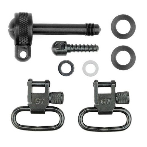 Grovtec Black-Oxide Locking Sling Swivel Sets for Remington 7400