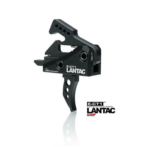 Lantac E-CT1 Single Stage Trigger 3.5 lb Curved Black