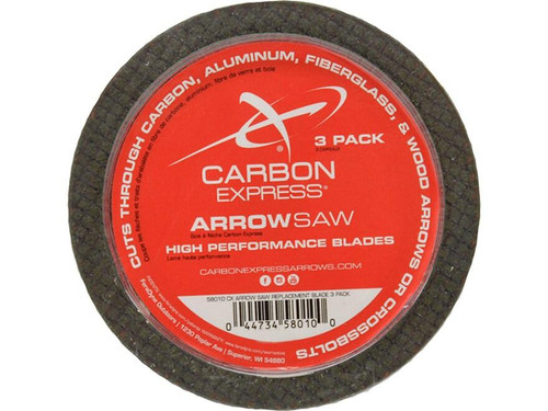 Carbon Express Arrow Saw Blades Replacement 3 Count
