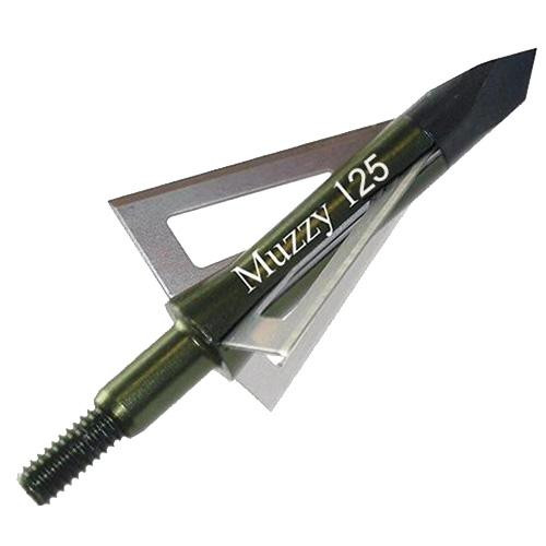 Muzzy 3-Blade Trocar Tip Broadhead 125gr 6 per Pack