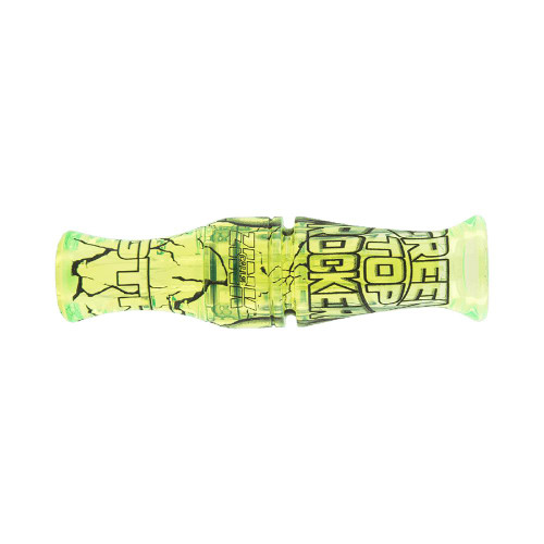 Zink Green Top Rocker Duck Mouth Call Interference Green Extra Reeds Included