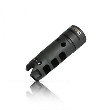 Lantac Dragon Muzzle Brake 5.56x45mm QD GemTech Mount 1/2-28 Black Nitride