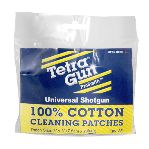 Tetra Pro Smith Shotgun Cleaning Patches, Universal Fit, Pack of 150