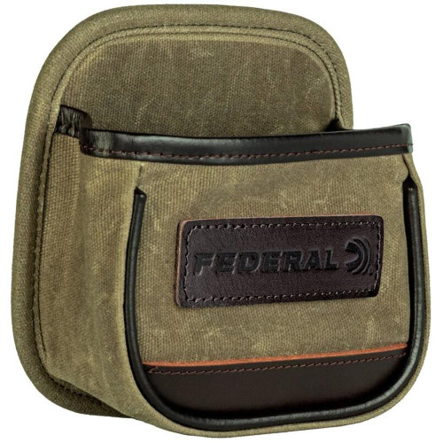 Federal Premium Single Shotshell Box Hip Pouch Fixed Belt Loop OD Green