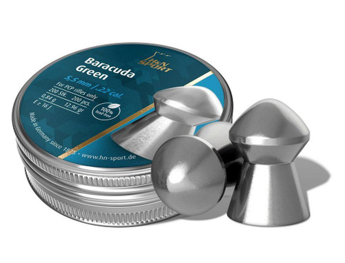 H&N Baracuda GreenAir Gun Pellets .22 Cal 12.65 Grain Lead Free 200/ct