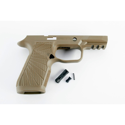 Wilson Combat P320 Carry II Size Grip Module No Manual Safety Tan Finish