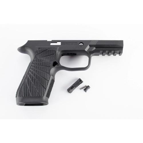 Wilson Combat P320 Carry Size Grip Module No Manual Safety Black Finish