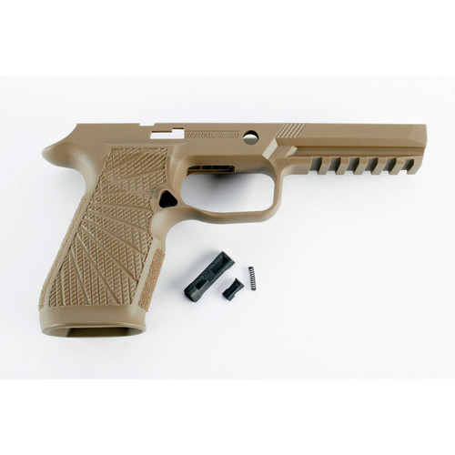 Wilson Combat Starburst Grip Module for SIG P320 Full-Size No Manual Safety FDE Tan