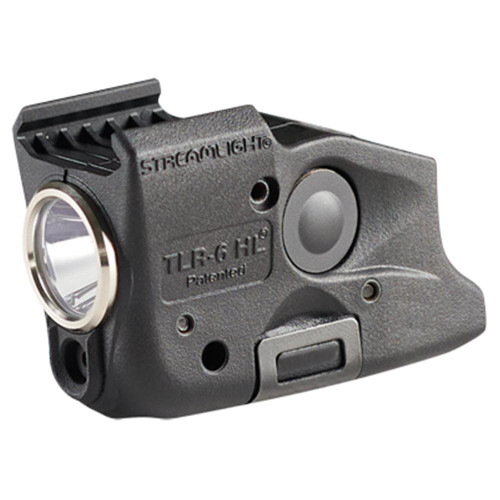 Streamlight TLR-6 HL Handgun Weapon Light for Glock 43x/48 300 Lumen Red Laser Black