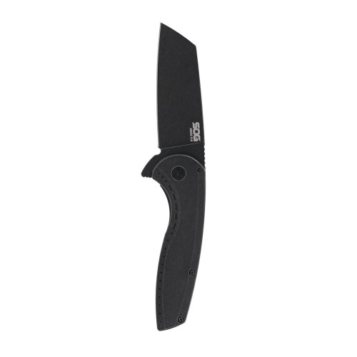 SOG Knives Aegis FLK 2.0 3-1/4" Wharncliffe Folding Knife Black Frame Lock Blister