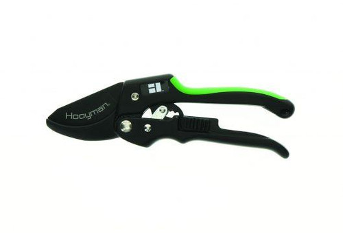 Hooyman Ratchet-Action Pruner with Razor-Sharp SK5 Steel Blades