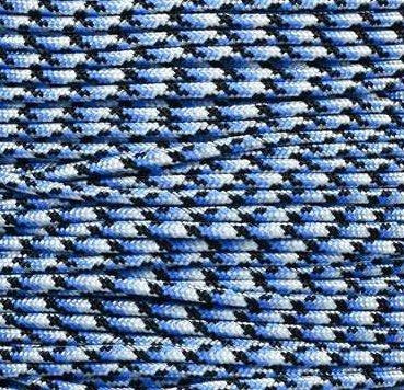 Mero 100' Blue Snake Camo 550 lb 7-Strand Nylon Paracord