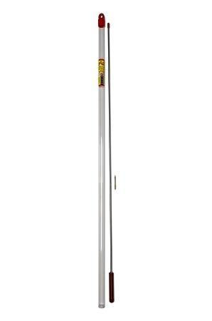 Pro-Shot 36" 1-Piece Micro Polished Steel Gun Cleaning Rod .20 Cal Jag