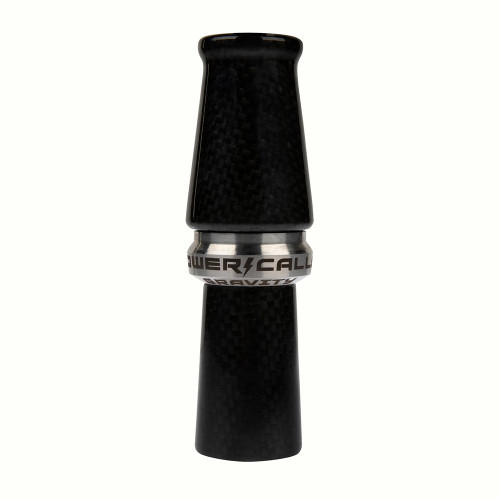 Power Calls Gravity Short-Reed Goose Mouth Call Carbon Black