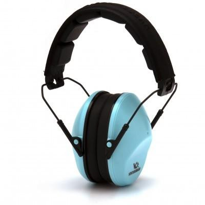 Pyramex VG90 Blue Folding Ear Muffs 24dB NRR