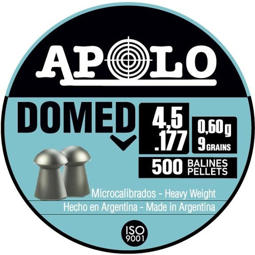 Hatsan Apolo .177 Cal Domed Air Pellets 9 Grain 500 Per Pack