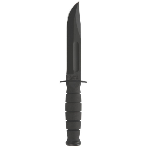 Ka-Bar Short Ka-Bar Utility Fixed Blade 5-1/4" Clip Point Black