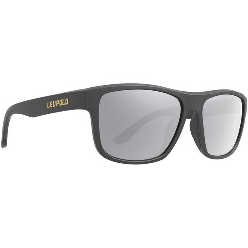 Leupold Katmai Ballistic Sunglasses Matte Black Frame Shadow Grey Flash Lens