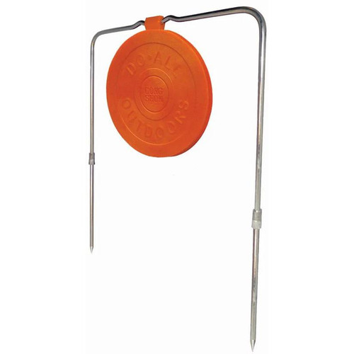 Do All Outdoors 6in Hanging Gong Impact Seal Target Rated .22 to .50 Cal
