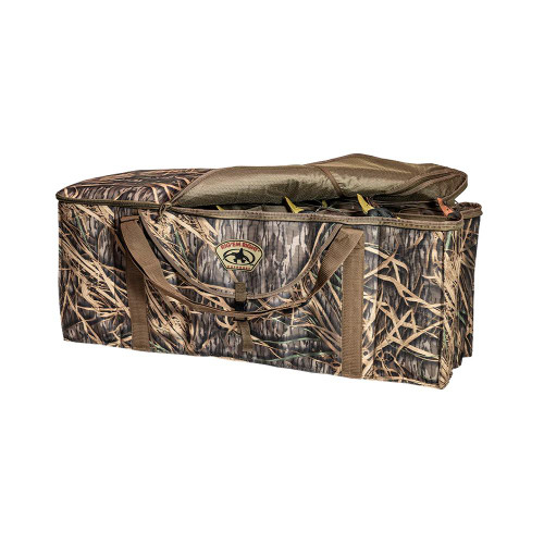 Rig 'Em Right Waterfowl 12-Slot Deluxe Decoy Bag Mossy Oak Shadowgrass
