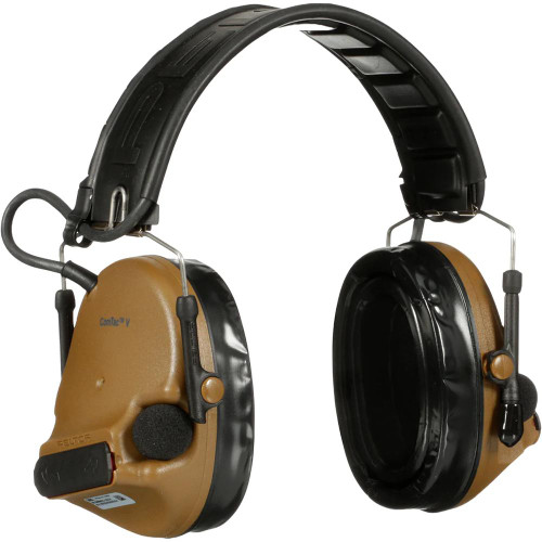 Peltor ComTac V Hearing Defender Electronic Headset Coyote Brown