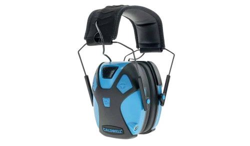 Caldwell E-Max Pro Small Earmuffs Neon Blue NRR 23dB