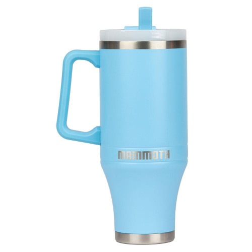 Mammoth Ascent 40oz Light Blue Glow Insulated Tumbler