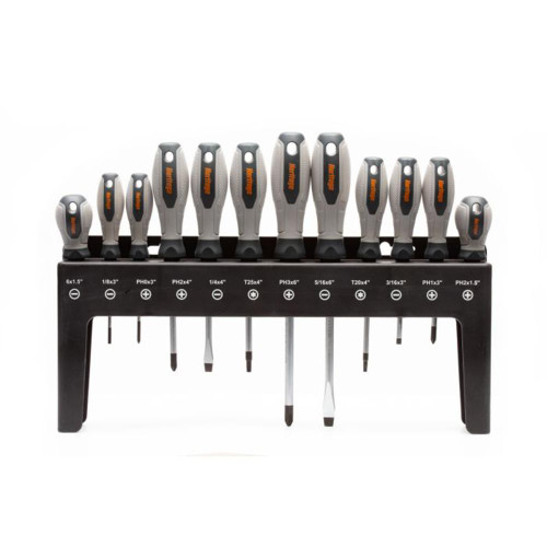 Lyman Heritage 12/pc Screwdriver Set Slotted Phillips Torx