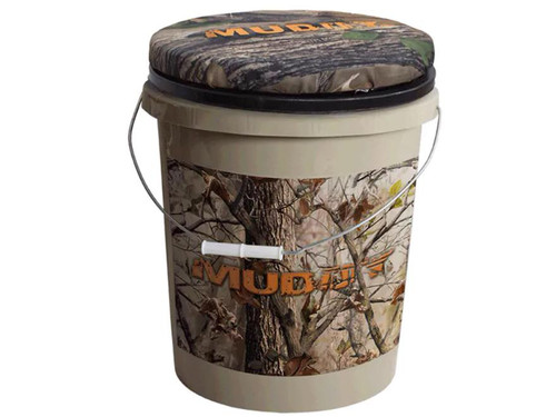 Go Muddy Spin-Top 5 Gallon Bucket Ground Hunting Seat 360 Rotation