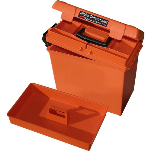 MTM 15" Sportsmen's Plus Utility Dry Box Water Resistant Orange