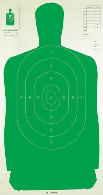 Champion LE Targets Paper Silhouette Target - 24" X 45" Green 100/Pack