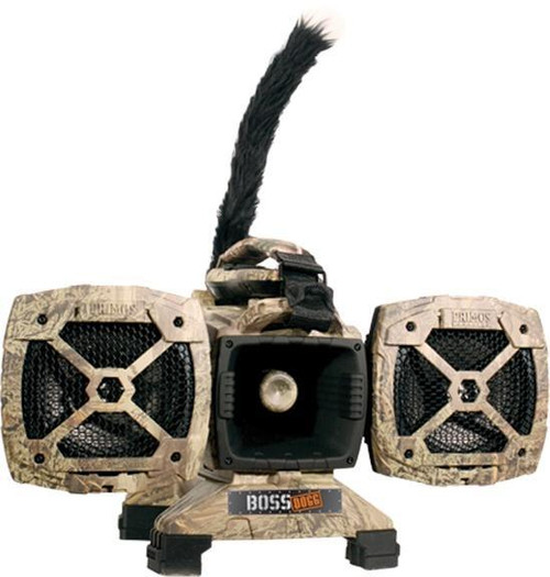 Primos Boss Dogg Predator Electronic Call 150W 4GB with Wireless Decoy and Remote