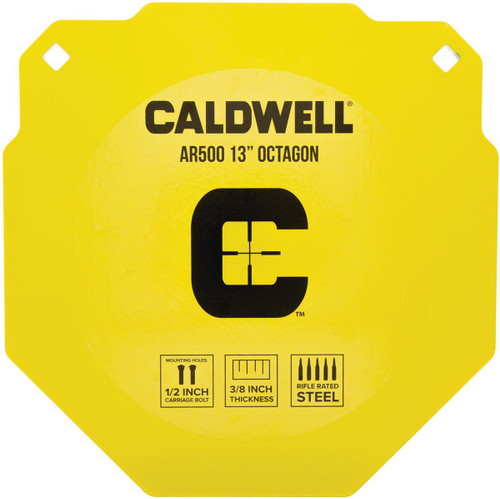 Caldwell AR500 Steel Octagon Target 13 Inch