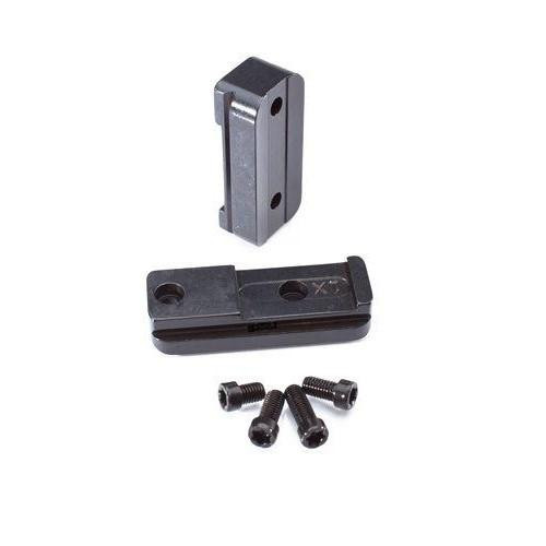Talley Black Stainless Steel Base Mount for Kimber Model 84M Rifle